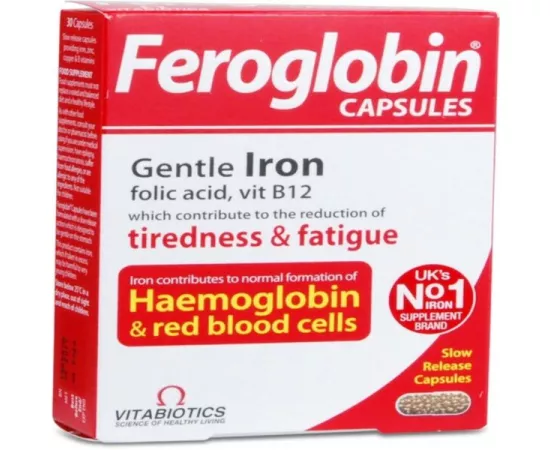 Vitabiotics Feroglobin Original 30 Tablets