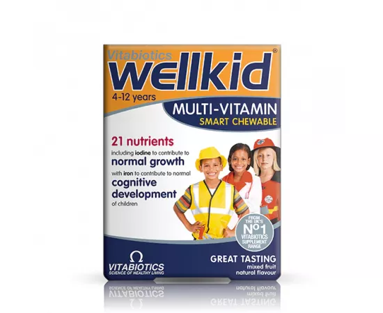 Vitabiotics Wellkid Smart Chewable 30 Tablets