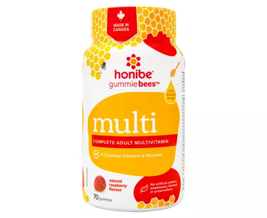 Honibe Multi Adults Complete Multivitamin Honey Gummies 60's
