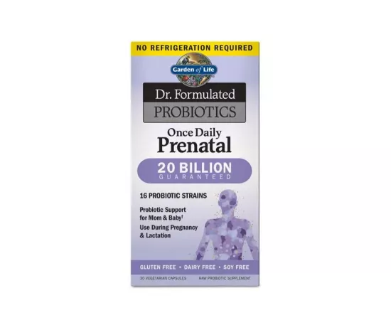 Garden of Life Dr. Formulated Probiotics Once Daily Prenatal Vegetarian Capsules 30's