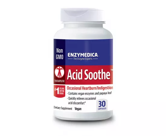 Enzymedica Acid Soothe 30 Capsules