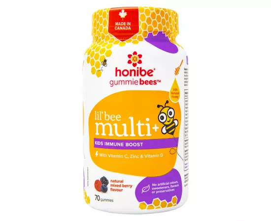 Honibe Multi Kids Immune Support Honey Gummies 60's