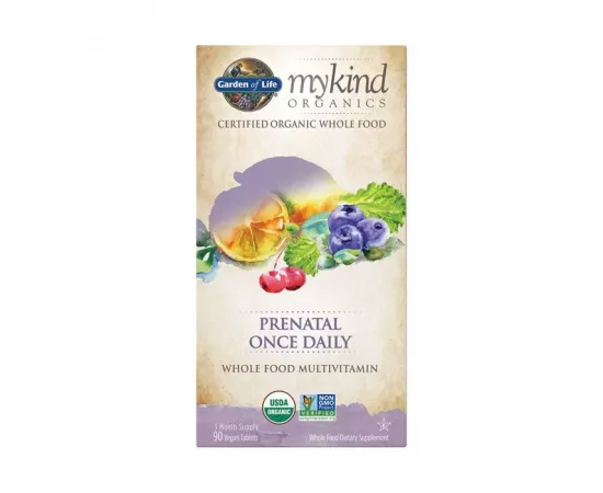 Garden Of Life MyKind Prenatal Once Daily Multivitamin Tablets 90's