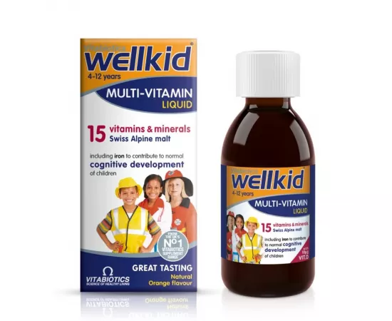 Vitabiotics Wellkid Multi-Vitamin Liquid 150 ml