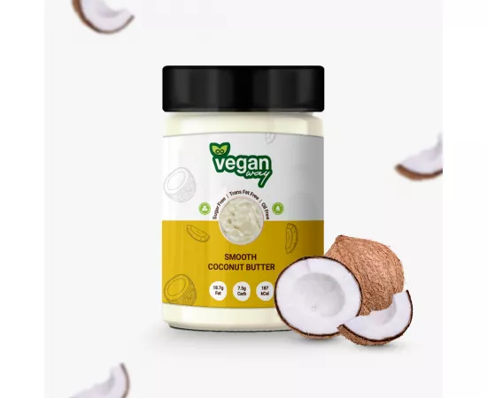 Vegan Way Coconut Puréed Coconut Butter | Non-GMO | Vegan | Gluten-Free & Keto | Creamy Spread to Boost Smoothies & Oatmeal | No Palm Oil | No Added Sugar | Lactose Free | 280g
