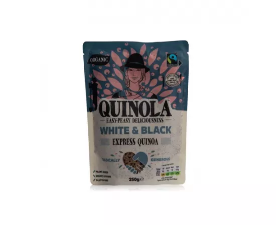 Quinola Mothergrain Organic Express Quinoa White & Black 250g