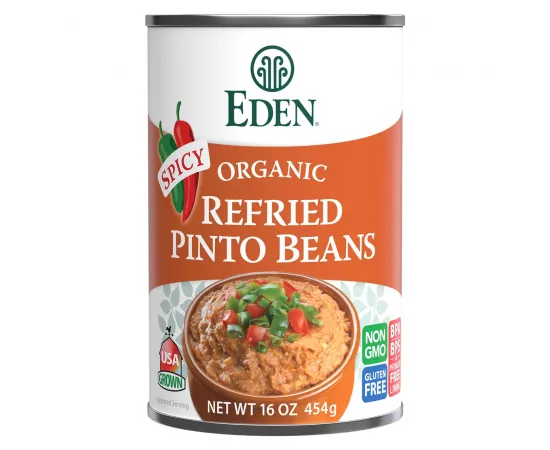 Eden Foods Organic Spicy Refried Pinto Beans 454g