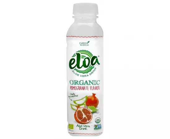 Eloa Organic Aloe Vera Drink Pomegranate Flavor 500ml