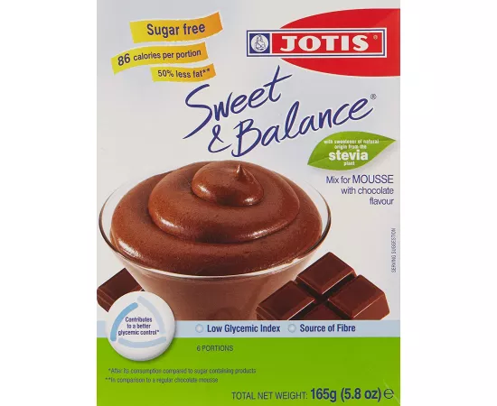 Jotis Sweet & Balance Mousse Chocolate 165 grams
