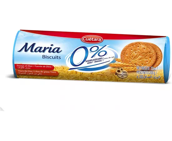 Cuetara Digesta Light - Marie Cookie 0% Added Augar200 grams
