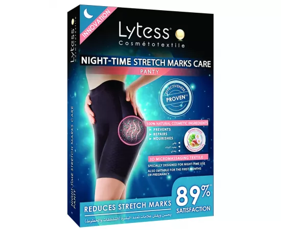 Lytess  Night-time Stretch Marks Care Panty  Black  S/M