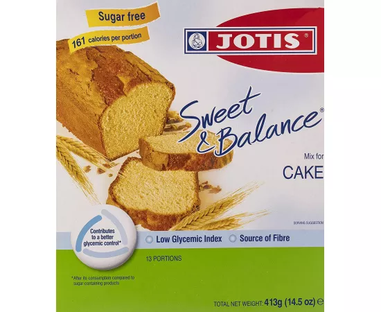 Jotis Sweet & Balance Cake Mix 413 grams