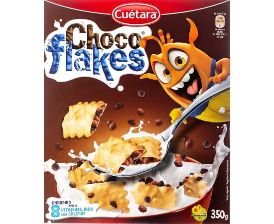 Cuetara Choco Flakes with Iron and Calcium 350 grams