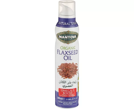 Mantova Organic Flaxeed Oil Spray 200ml