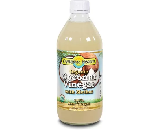 Dynamic Health Raw Coconut Vinegar Certified Organic 16 Fl Oz.