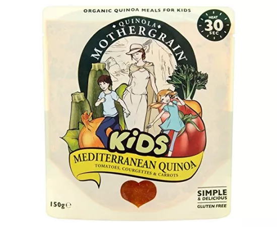 Quinola Mothergrain Organic Mediterranean Quinoa Kids 150g