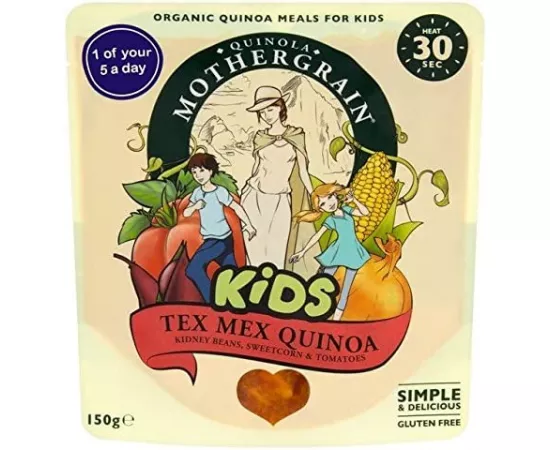 Quinola Mothergrain Organic Tex Mex Quinola Kids 150g