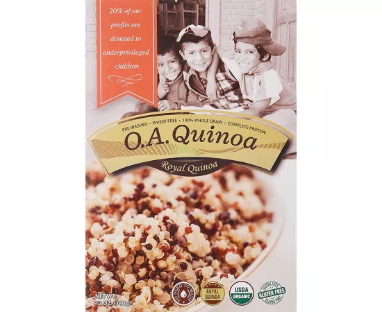 O.A Quinoa Organic Mixed Quinoa 340g
