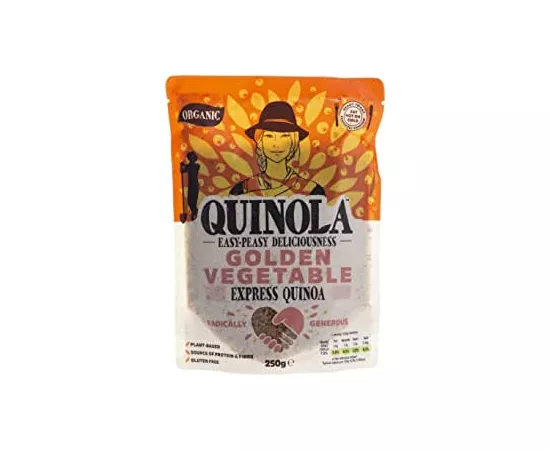 Quinola Mothergrain Organic Express Quinoa Golden Vegetables 250g