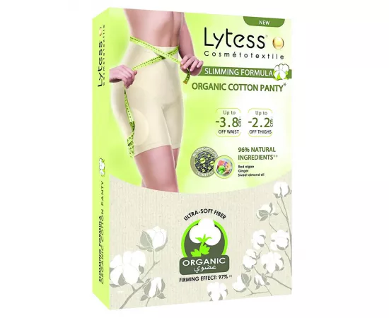 Lytess  Slimming Formula Organic cotton Panty   Beige  S/M