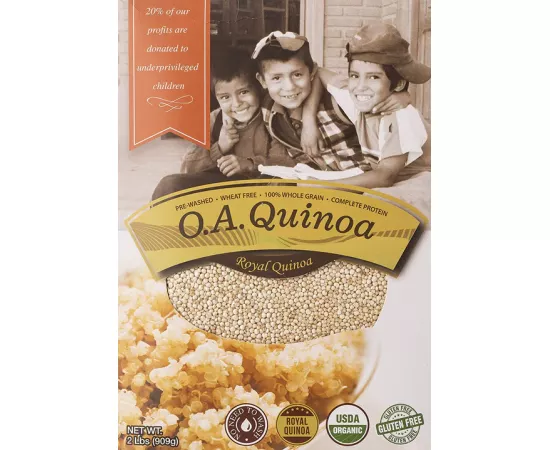 O.A Quinoa - Premium White, Organic 909g