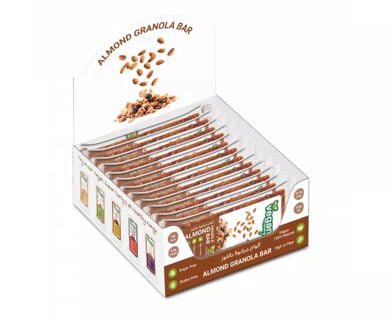 Almond Granola Bars Dispenser 480g(Pack of 12)