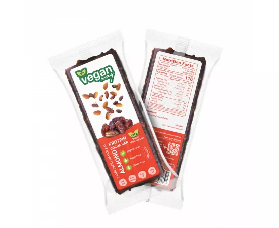 Veganway Protein date almond cocoa bar 40g