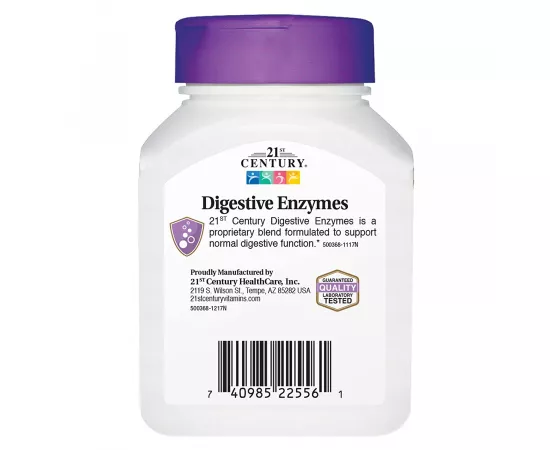 21st Century Digestive Enzymes 60 Capsules
