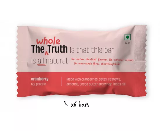 The Whole Truth Protein Bar - Assorted Flavor