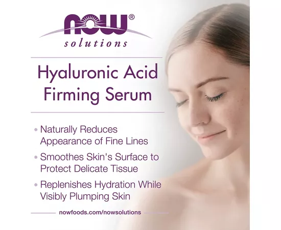Now Solutions  Hyaluronic Acid Firming Serum 1 Fl. Oz