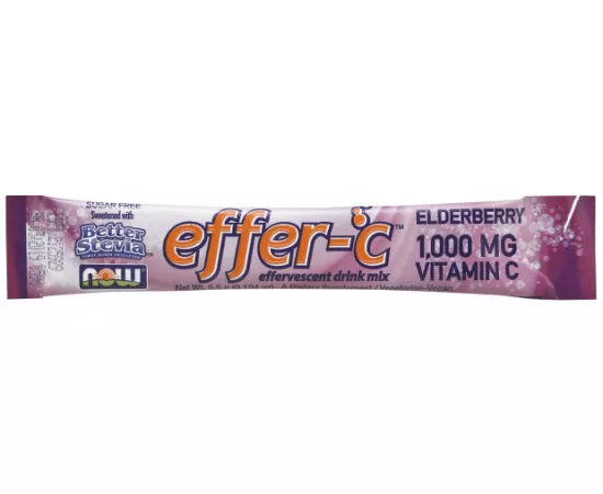 Now Foods Effer-C Elderberry Packet 30 Packets