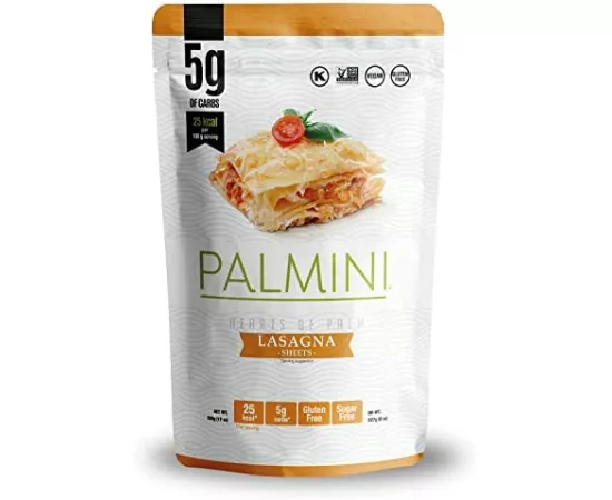 Palmini Low Carb, Keto-friendly, Gluten-free Lasagna Pasta Pouch 338g