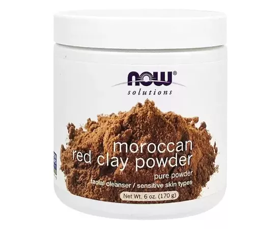 Now Solutions, Red Clay Powder Moroccan 6 Oz.
