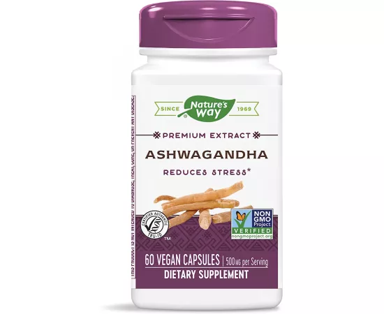 Nature's Way Ashwagandha, 60 Vegan capsules