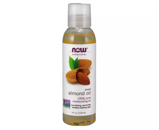 Now Solutions Sweet Almond Oil 100% Pure 4 Fl. Oz.