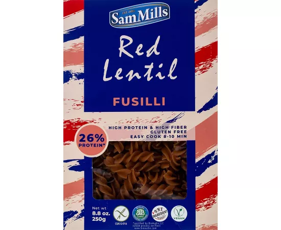 SamMills High Protein Redpea Fusilli 250g