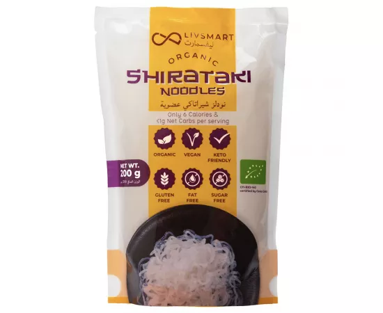 Organic Shirataki (Konjac) Noodles - Keto Noodles, 200 g