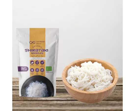 Livsmart Organic Shirataki (Konjac) Noodles - Keto Noodles 200g