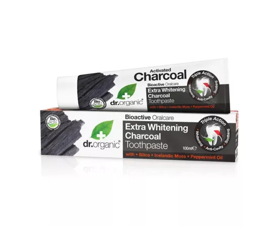 Dr Organic Charcoal Toothpaste 100ml