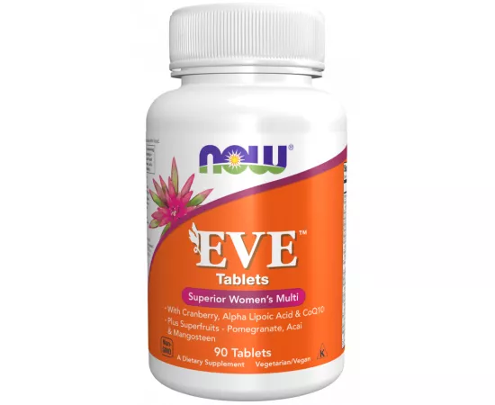 Now Foods Eve Womens Multiple Vitamin  90 Tablets