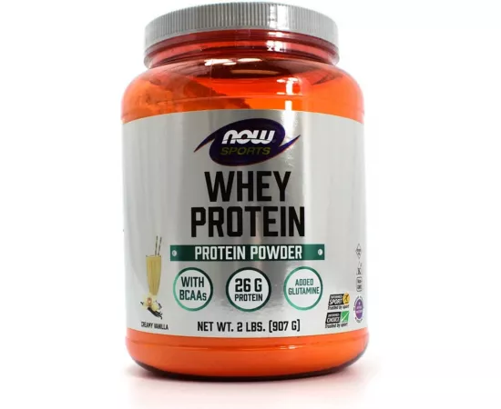 Now Sports Whey Protein Vanilla Powder 2  Lbs.