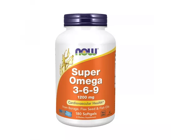 Now Foods Super Omega 3-6-9 1200 mg  30 Softgels