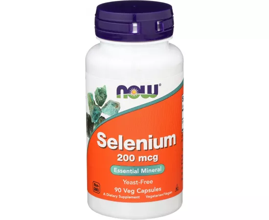 Now Foods Selenium 200 Mcg 90 Veg Capsules