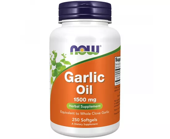Now Foods Garlic Oil 1500mg 250 Softgels