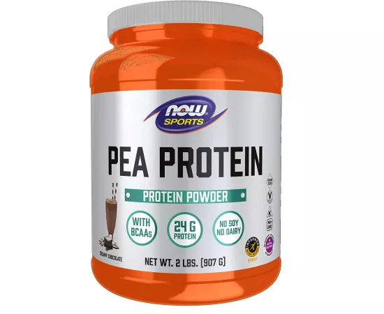Now Sports Sports Pea Protein Creamy Chocolate Powder 2   Lbs.