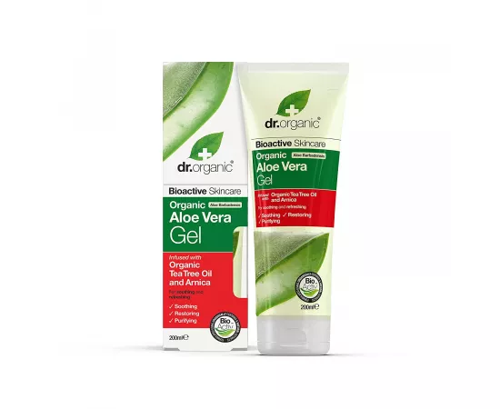 Dr.organic  Aloe Vera Gel With Organic Tea Tree Oil And Arnica 200ml