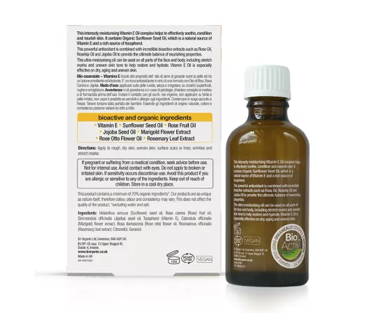 Dr. Organic Vitamin E Pure Oil Complex 50ml