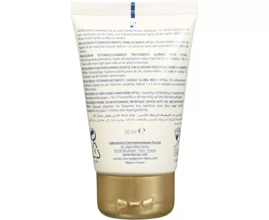 Ducray  Melascreen Global Hand Cream SPF50+  50mL