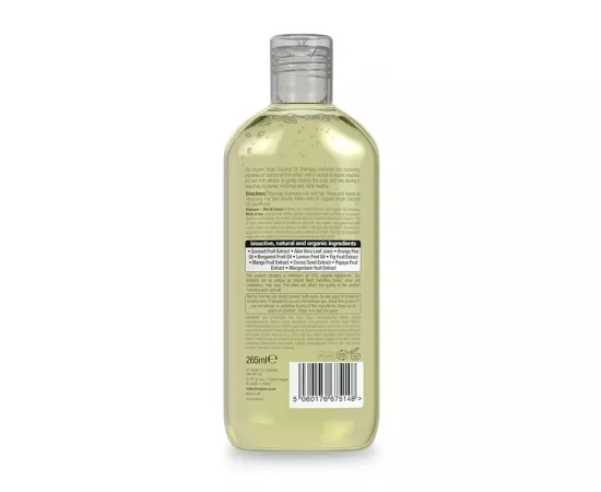 Dr. Organic  Virgin Coconut Oil Shampoo  265ml