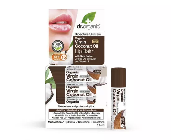 Dr. Organic Virgin Coconut Oil Lipbalm 5.7ml